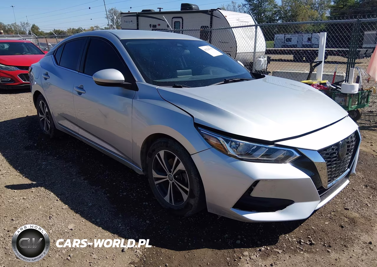 2023 Nissan Sentra Sv Xtronic Cvt VIN:3N1AB8CV0PY267582 - 1