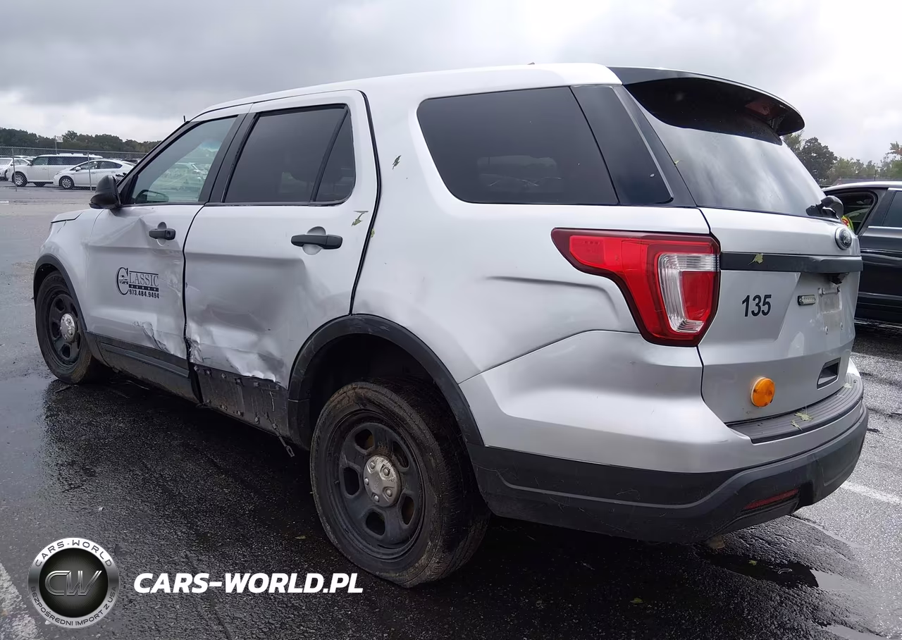 2018 Ford Police Interceptor Utility VIN:1FM5K8AR9JGA37077 - 3