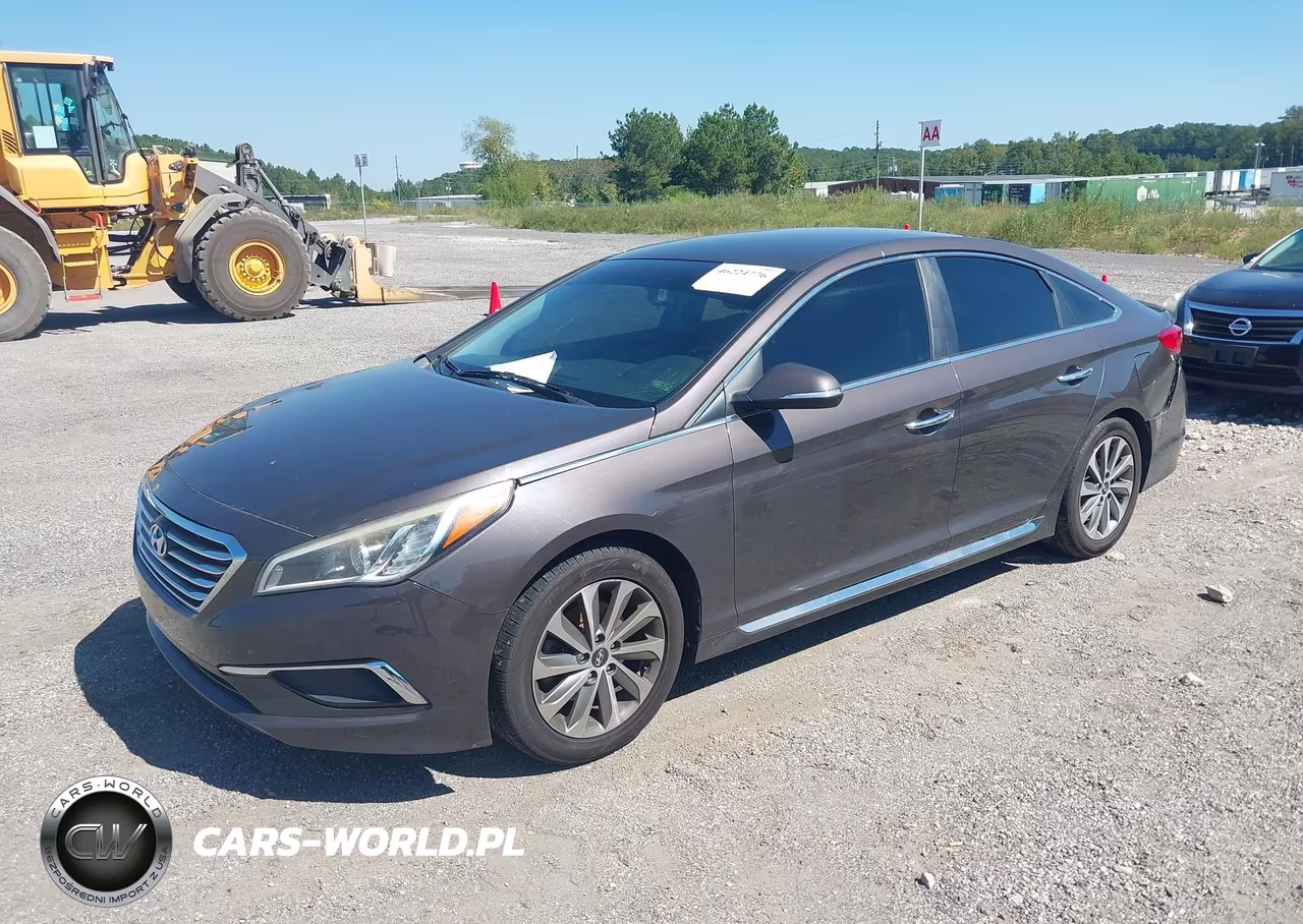 HYUNDAI SONATA VIN:5NPE34AF9GH329512 - 2