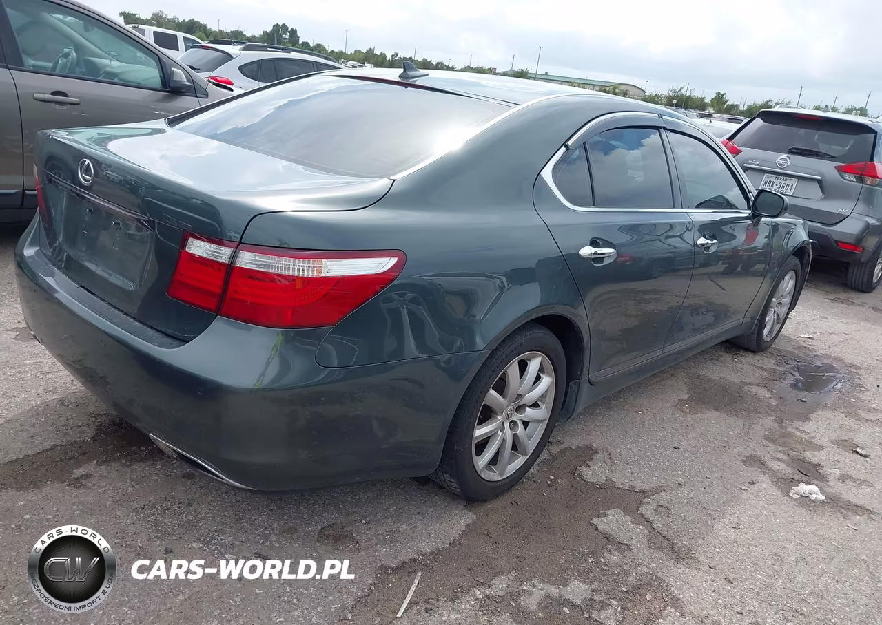 2007 Lexus Ls 460 VIN:JTHBL46F875031401 - 4