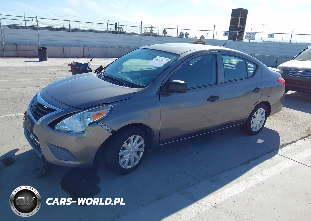 2015 Nissan Versa 1.6 S+ VIN:3N1CN7AP3FL939192 - 2