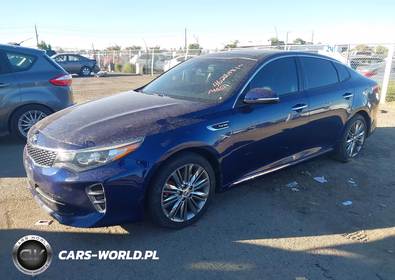 2017 Kia Optima Sxl Turbo VIN:5XXGV4L24HG160414 - 2