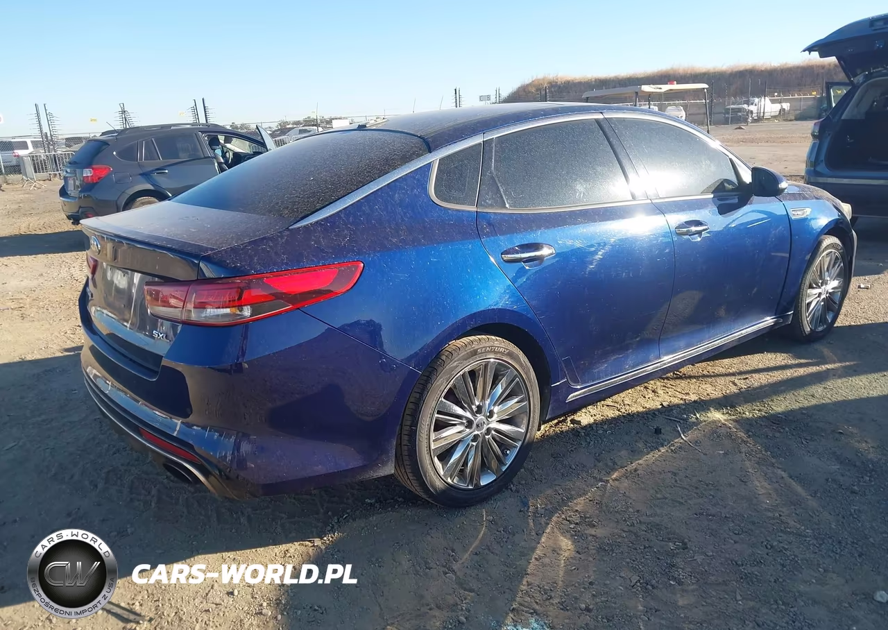 2017 Kia Optima Sxl Turbo VIN:5XXGV4L24HG160414 - 4