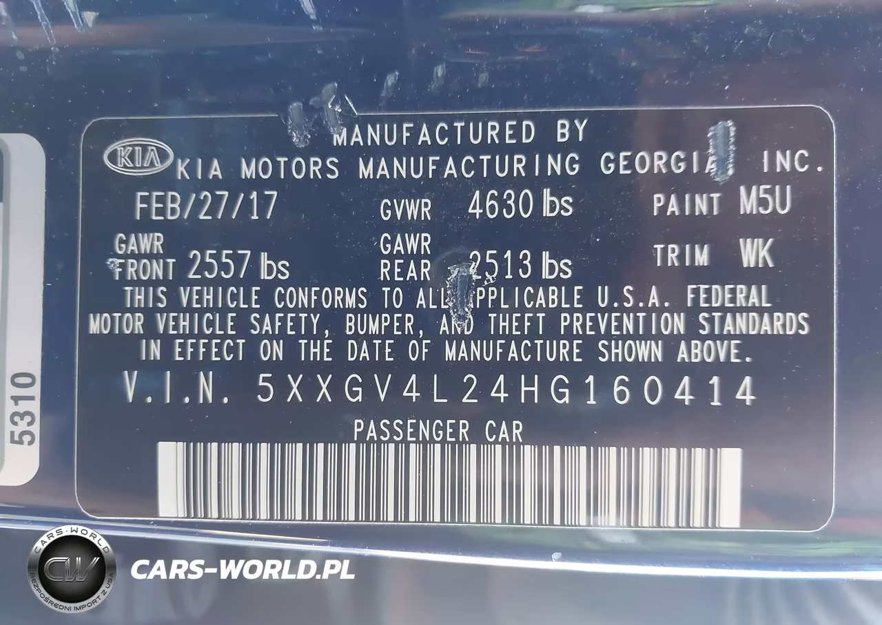 2017 Kia Optima Sxl Turbo VIN:5XXGV4L24HG160414 - 9