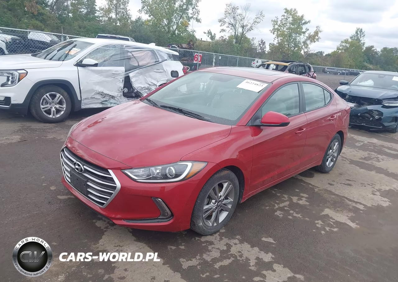 2018 Hyundai Elantra Value Edition VIN:KMHD84LF9JU472561 - 2