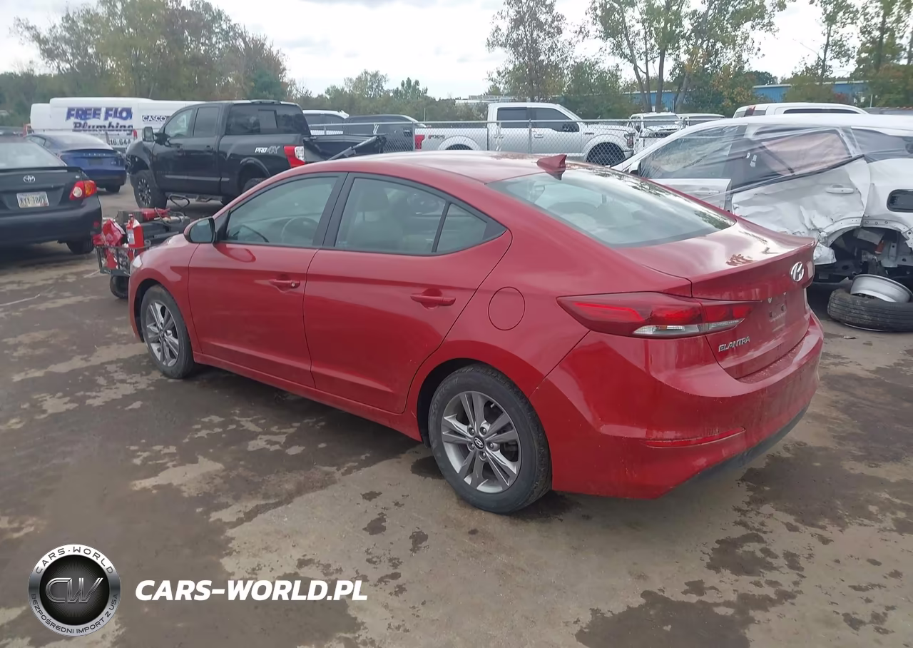 2018 Hyundai Elantra Value Edition VIN:KMHD84LF9JU472561 - 3
