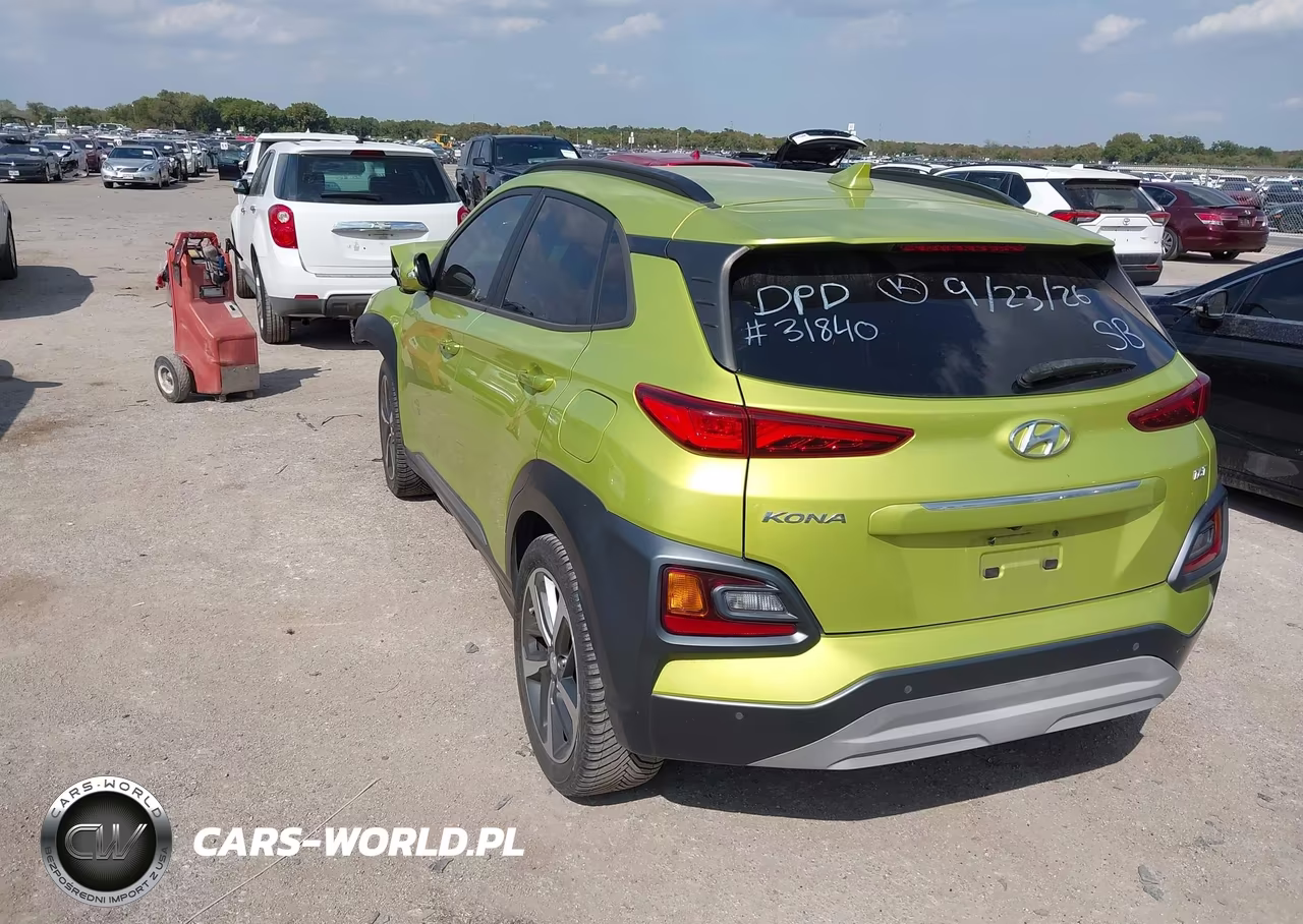 2020 Hyundai Kona Ultimate VIN:KM8K53A5XLU546240 - 3