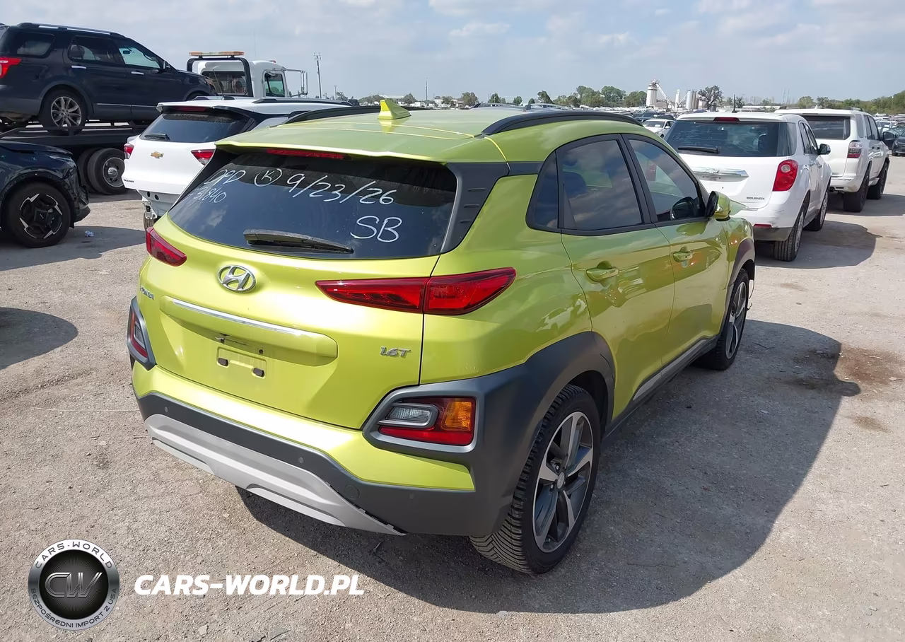 2020 Hyundai Kona Ultimate VIN:KM8K53A5XLU546240 - 4
