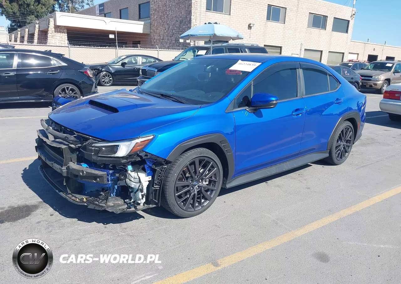 2022 Subaru Wrx Limited VIN:JF1VBAL68N9033701 - 2