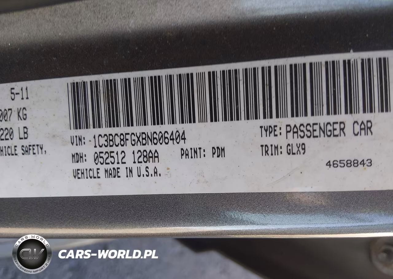 2011 Chrysler 200 S VIN:1C3BC8FGXBN606404 - 9
