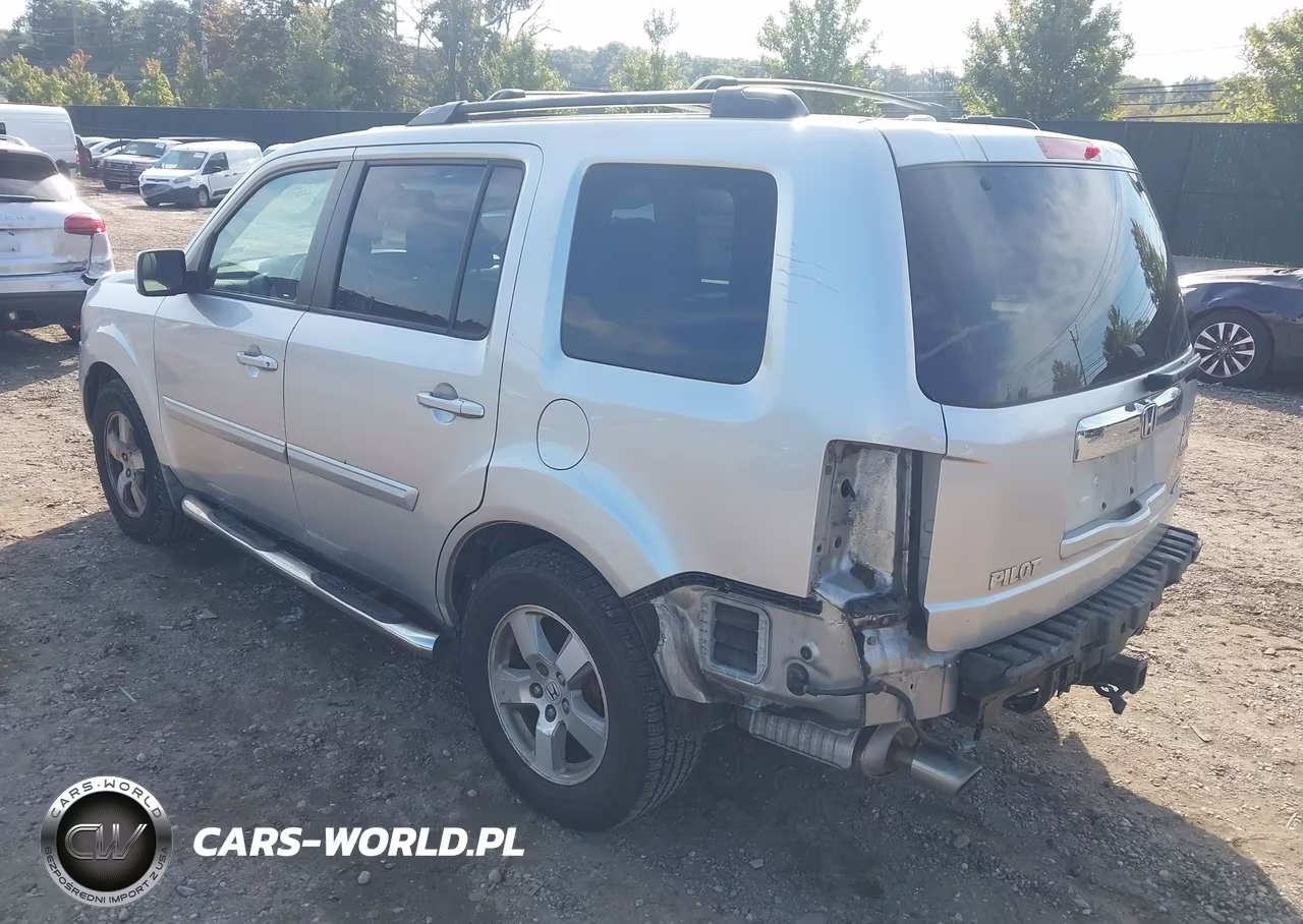 2009 Honda Pilot Ex-L VIN:5FNYF48539B023828 - 3