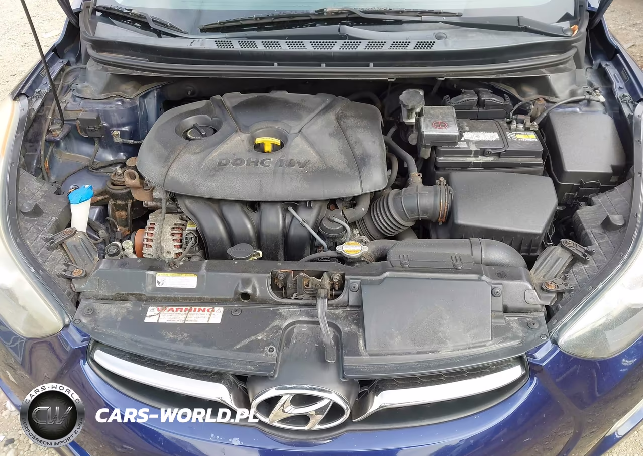 2012 Hyundai Elantra Limited VIN:5NPDH4AE1CH131134 - 10