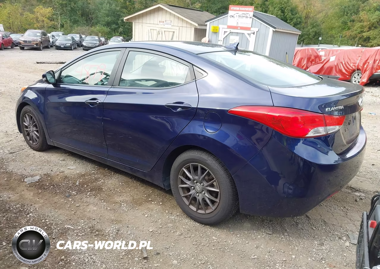 2012 Hyundai Elantra Limited VIN:5NPDH4AE1CH131134 - 3