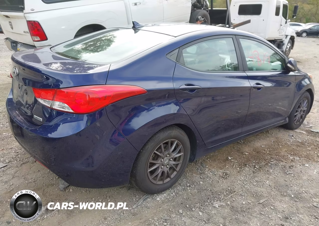 2012 Hyundai Elantra Limited VIN:5NPDH4AE1CH131134 - 4