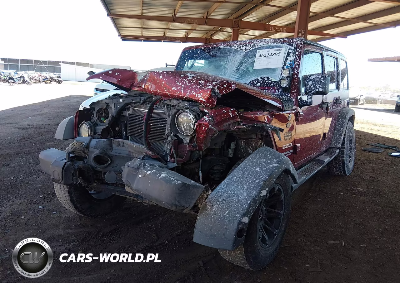 2013 Jeep Wrangler Unlimited Sport VIN:1C4HJWDG8DL577101 - 2