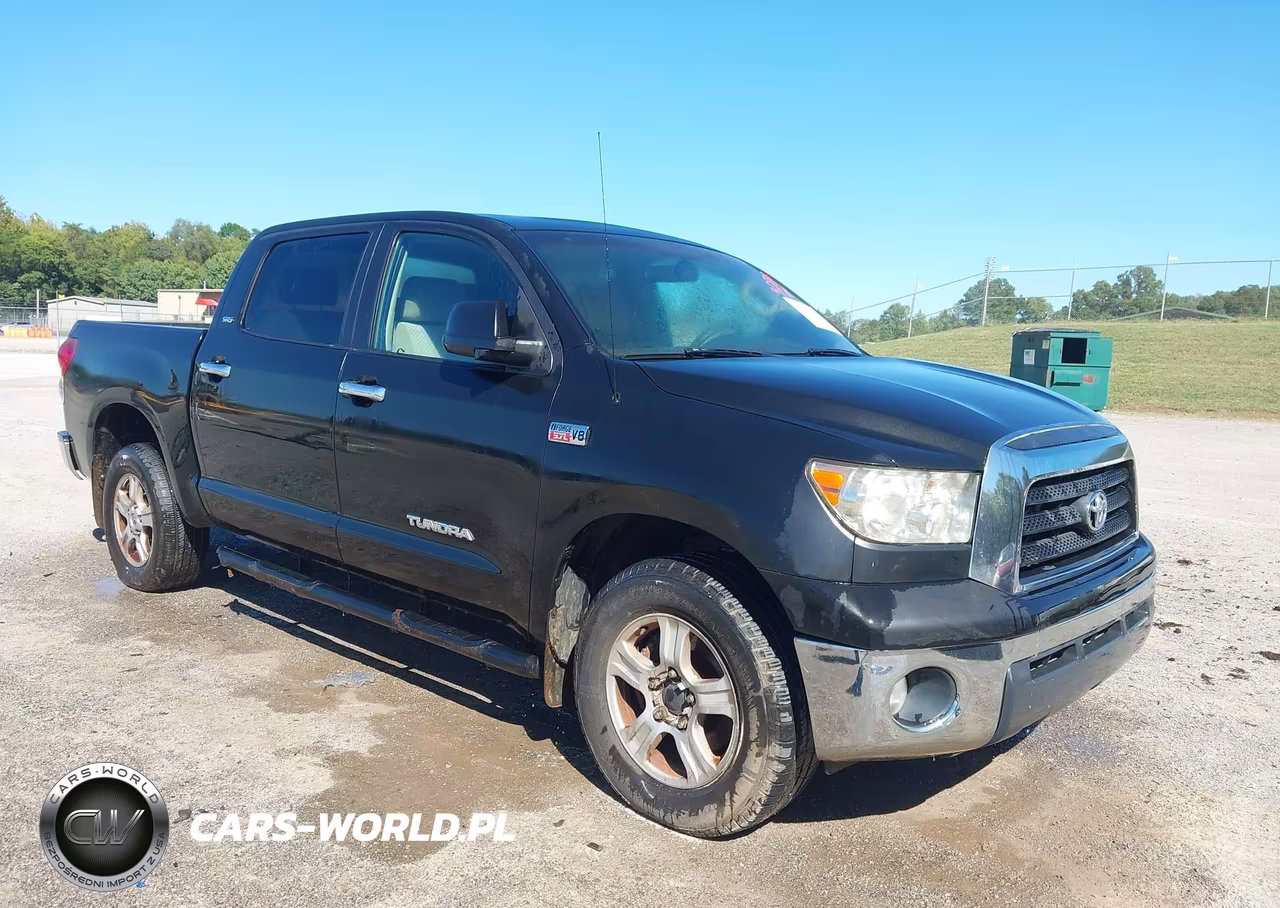 2008 Toyota Tundra Sr5 5.7L V8 VIN:5TBDV541X8S492833 - 1
