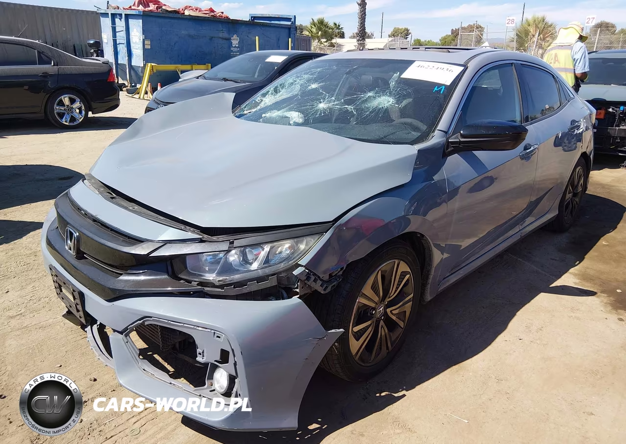 2018 Honda Civic Ex VIN:SHHFK7H56JU432431 - 2