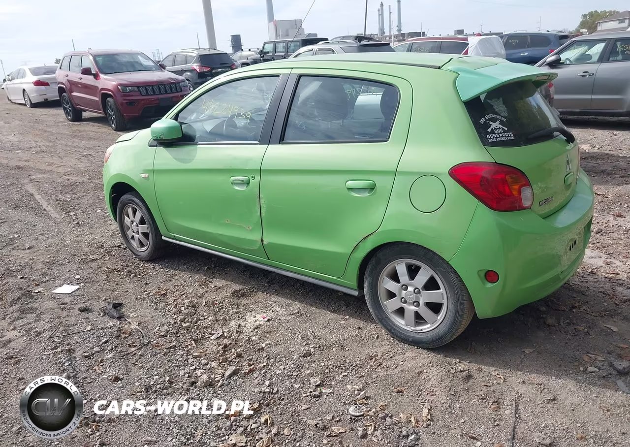 2014 Mitsubishi Mirage Es VIN:ML32A4HJ0EH015197 - 3