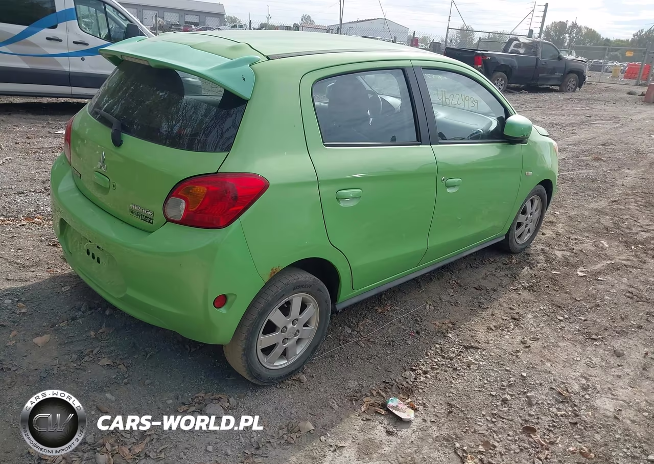 2014 Mitsubishi Mirage Es VIN:ML32A4HJ0EH015197 - 4