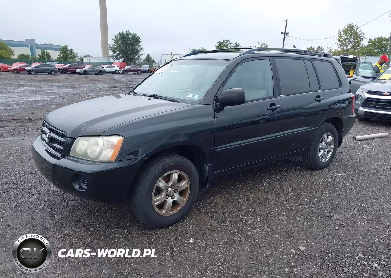 2003 Toyota Highlander V6 VIN:JTEGF21A630107635 - 2