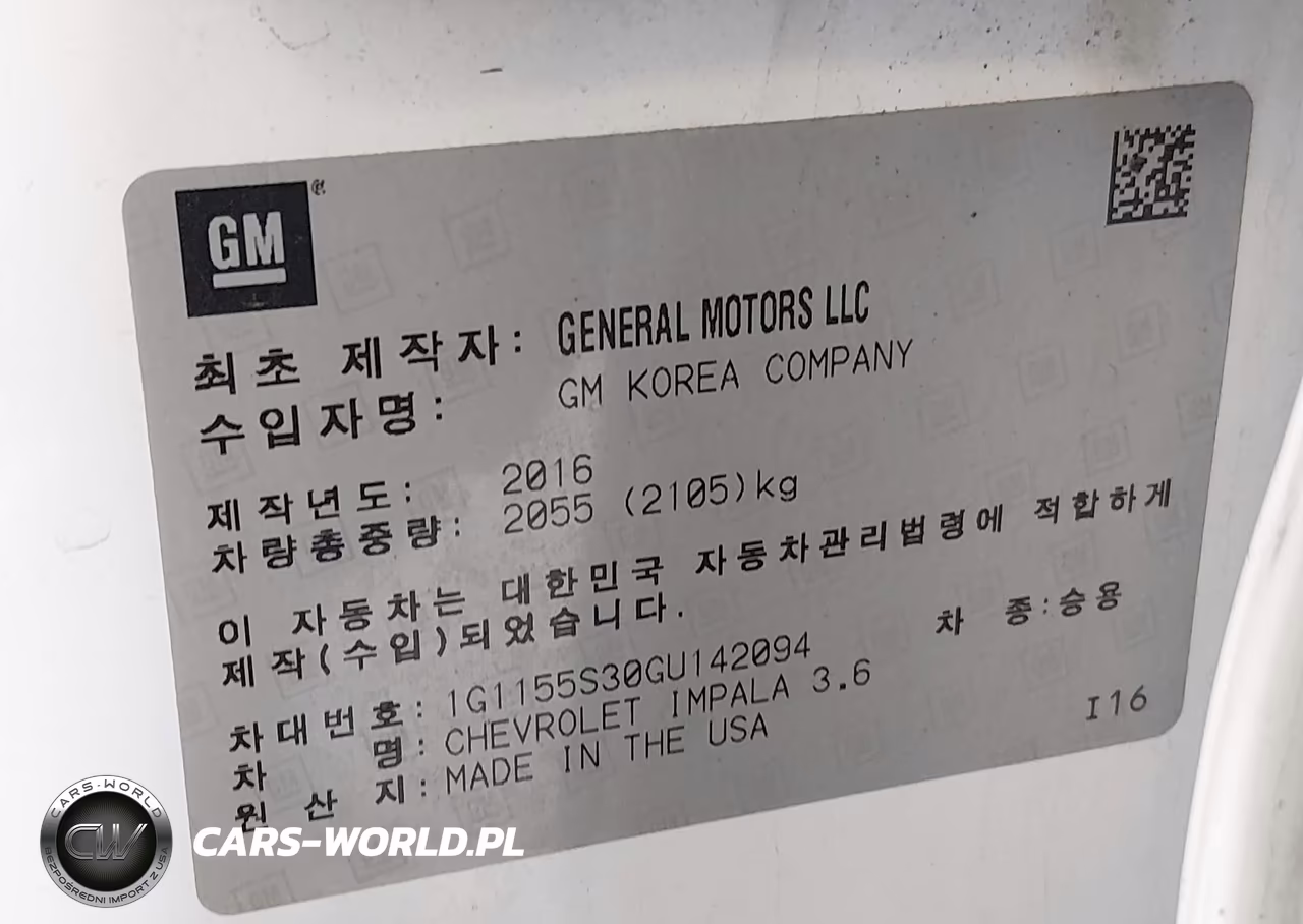 2016 Chevrolet Impala VIN:1G1155S30GU142094 - 9