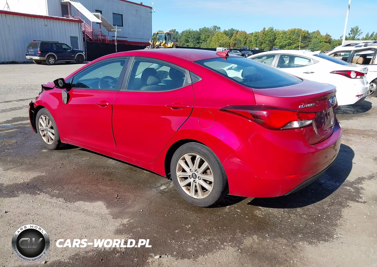 2016 Hyundai Elantra Se VIN:KMHDH4AE6GU557005 - 3