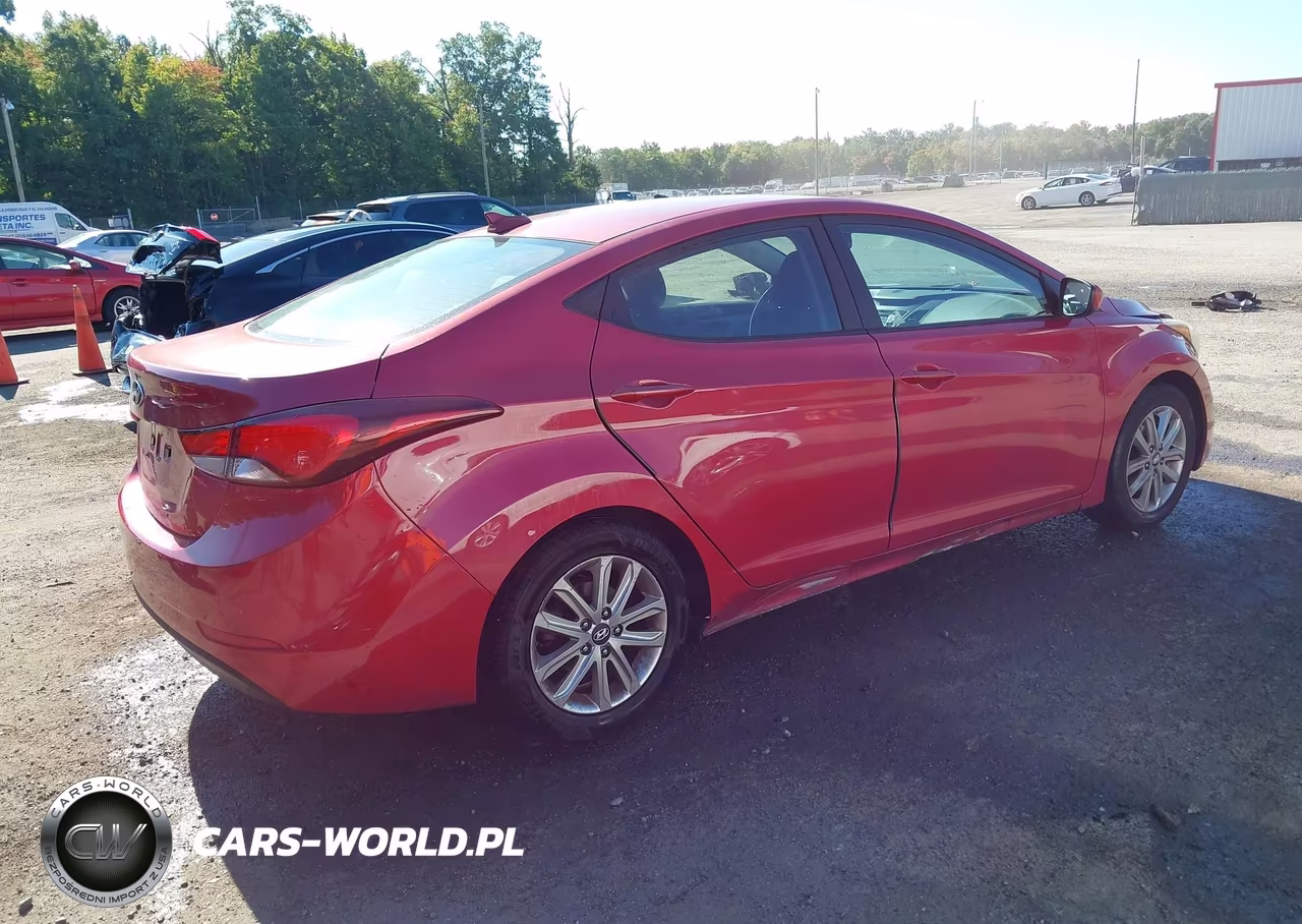 2016 Hyundai Elantra Se VIN:KMHDH4AE6GU557005 - 4
