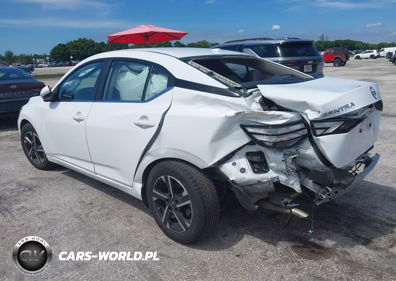 2025 Nissan Sentra Sv VIN:3N1AB8CV0SY276422 - 3