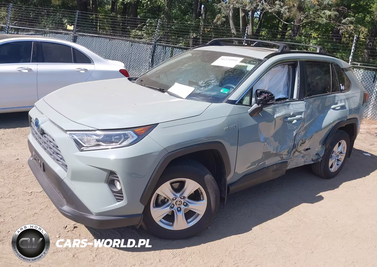 2021 Toyota Rav4 Hybrid Xle VIN:JTMR6RFV4MD014141 - 2
