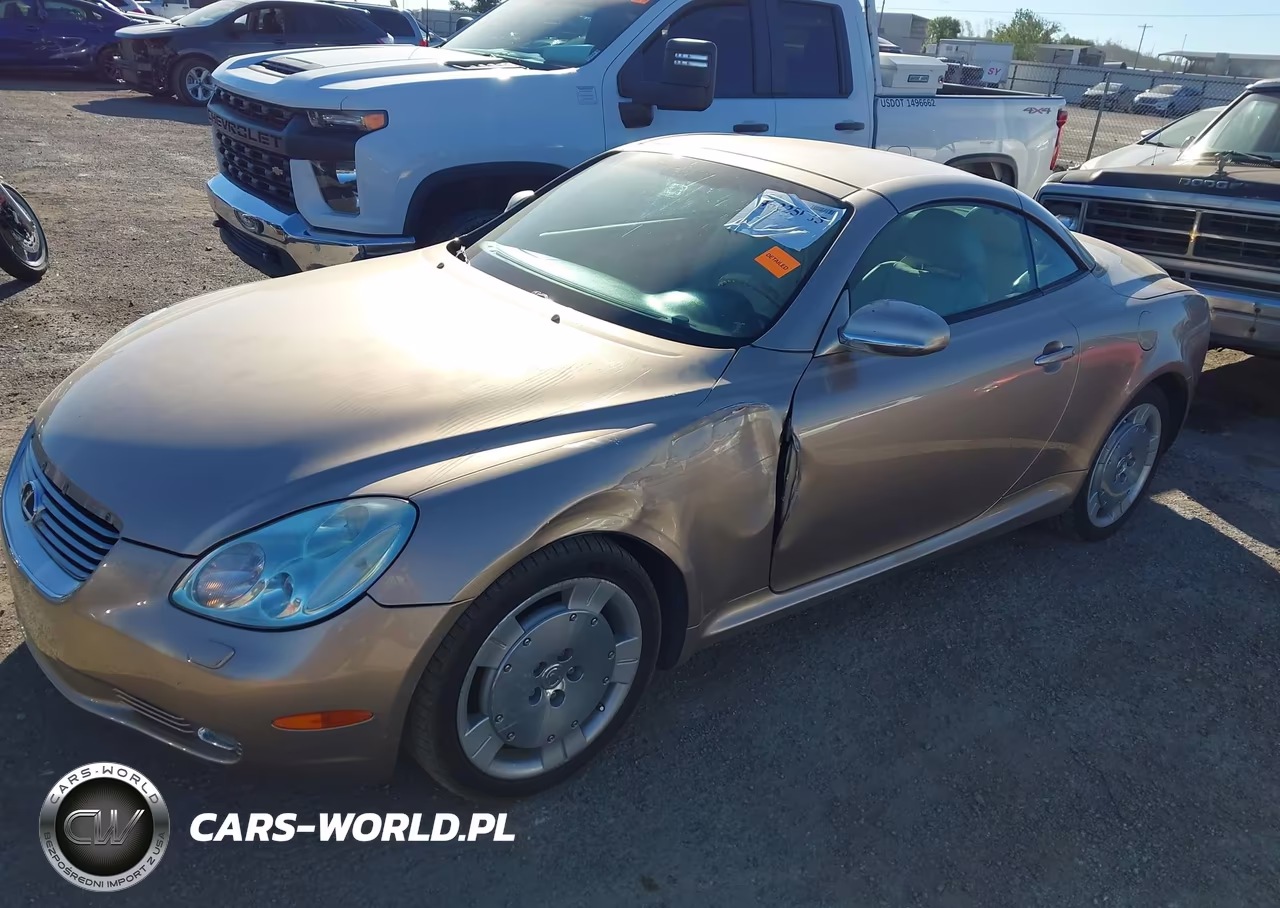 2003 Lexus Sc 430 VIN:JTHFN48Y130035761 - 2