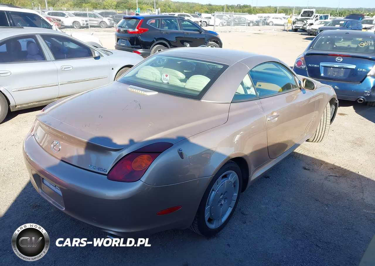 2003 Lexus Sc 430 VIN:JTHFN48Y130035761 - 4