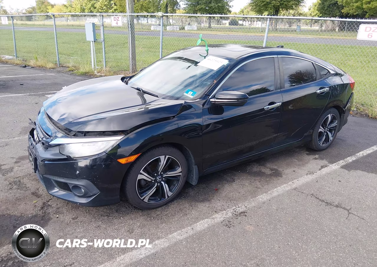 2016 Honda Civic Touring VIN:19XFC1F96GE207345 - 2