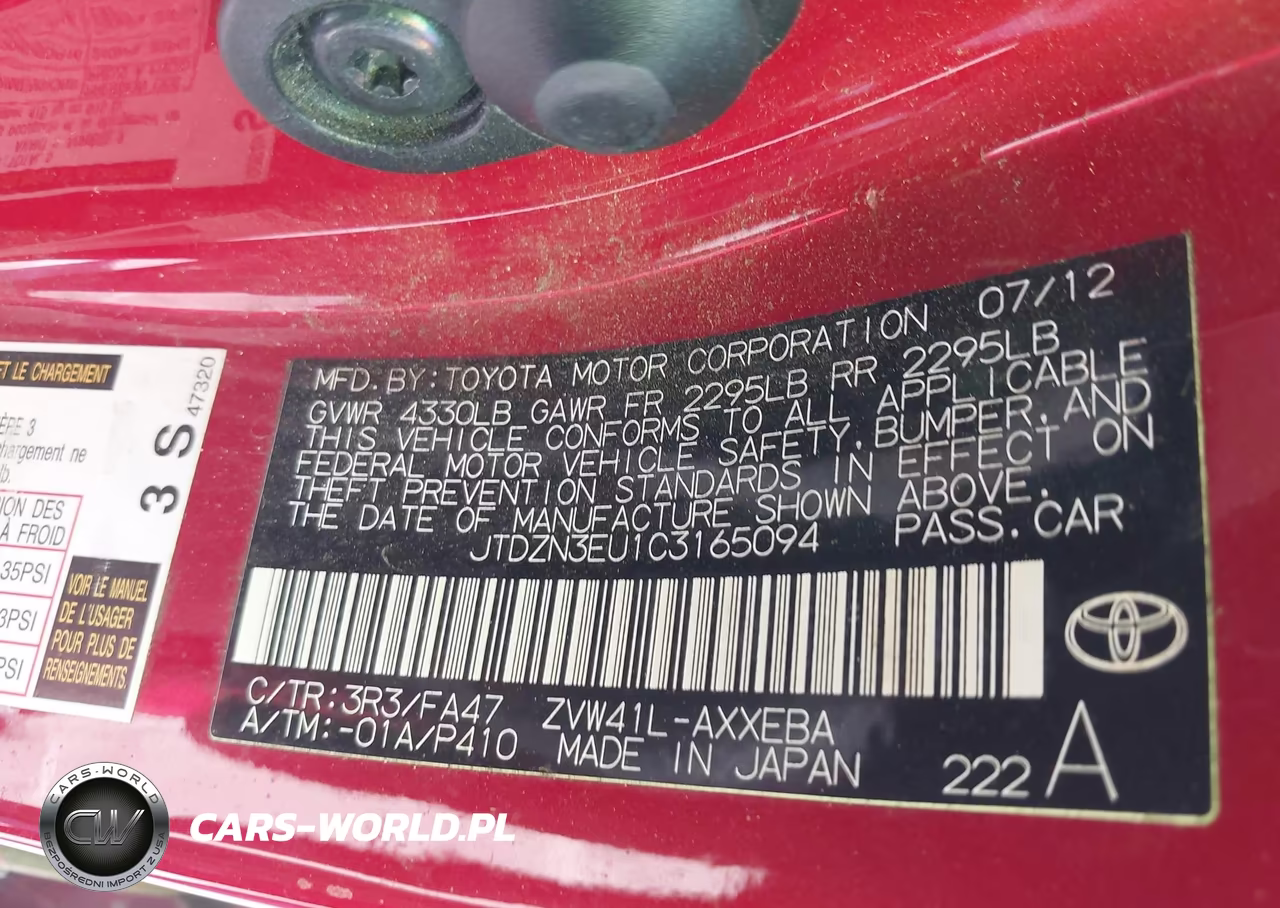 2012 Toyota Prius V Three VIN:JTDZN3EU1C3165094 - 9