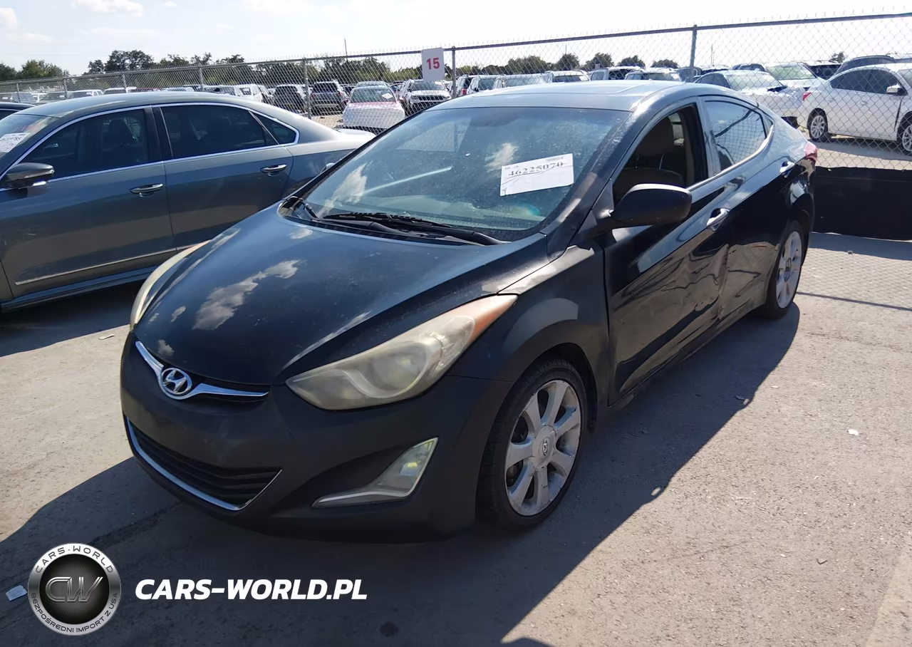 2013 Hyundai Elantra Limited VIN:KMHDH4AE2DU765118 - 2