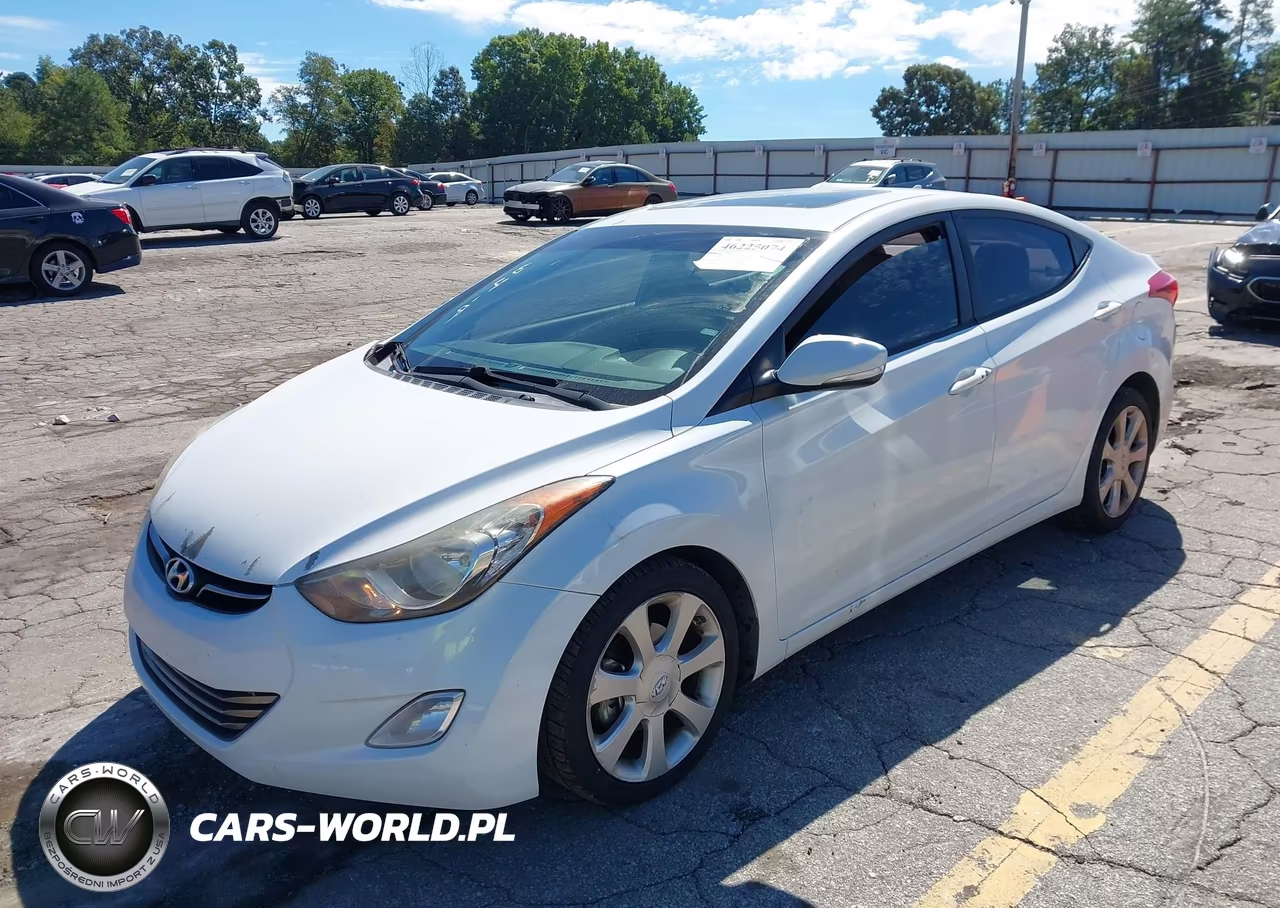 2013 Hyundai Elantra Limited VIN:5NPDH4AEXDH196419 - 2