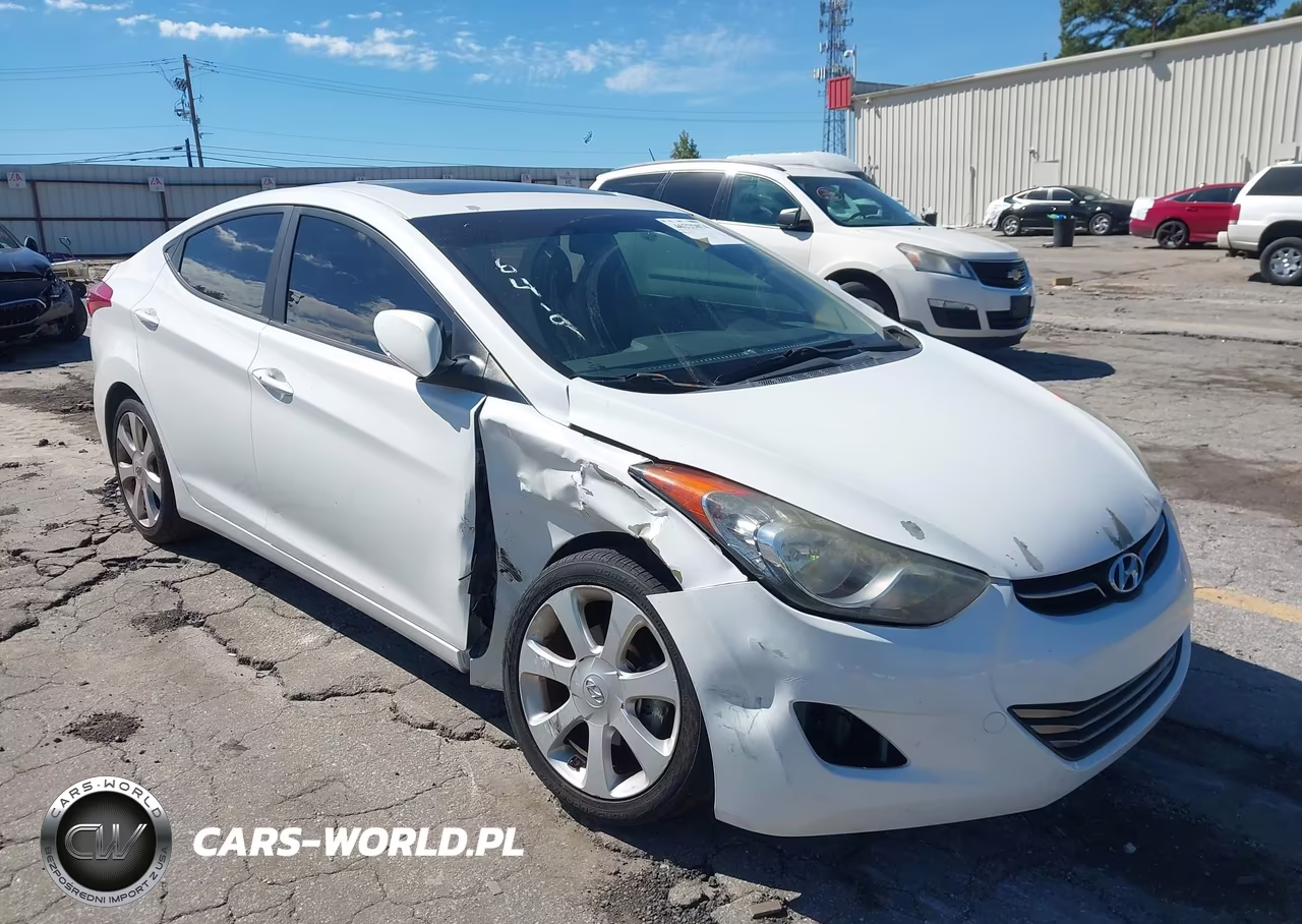 2013 Hyundai Elantra Limited VIN:5NPDH4AEXDH196419 - 6