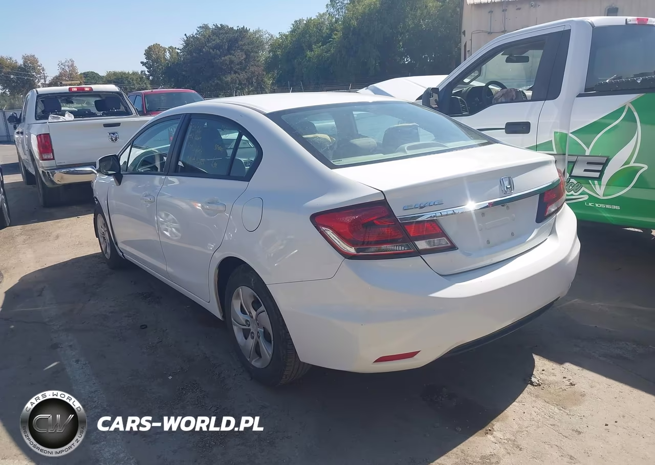 2013 Honda Civic Lx VIN:2HGFB2F51DH515840 - 3