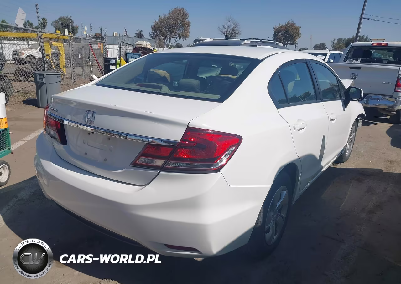 2013 Honda Civic Lx VIN:2HGFB2F51DH515840 - 4