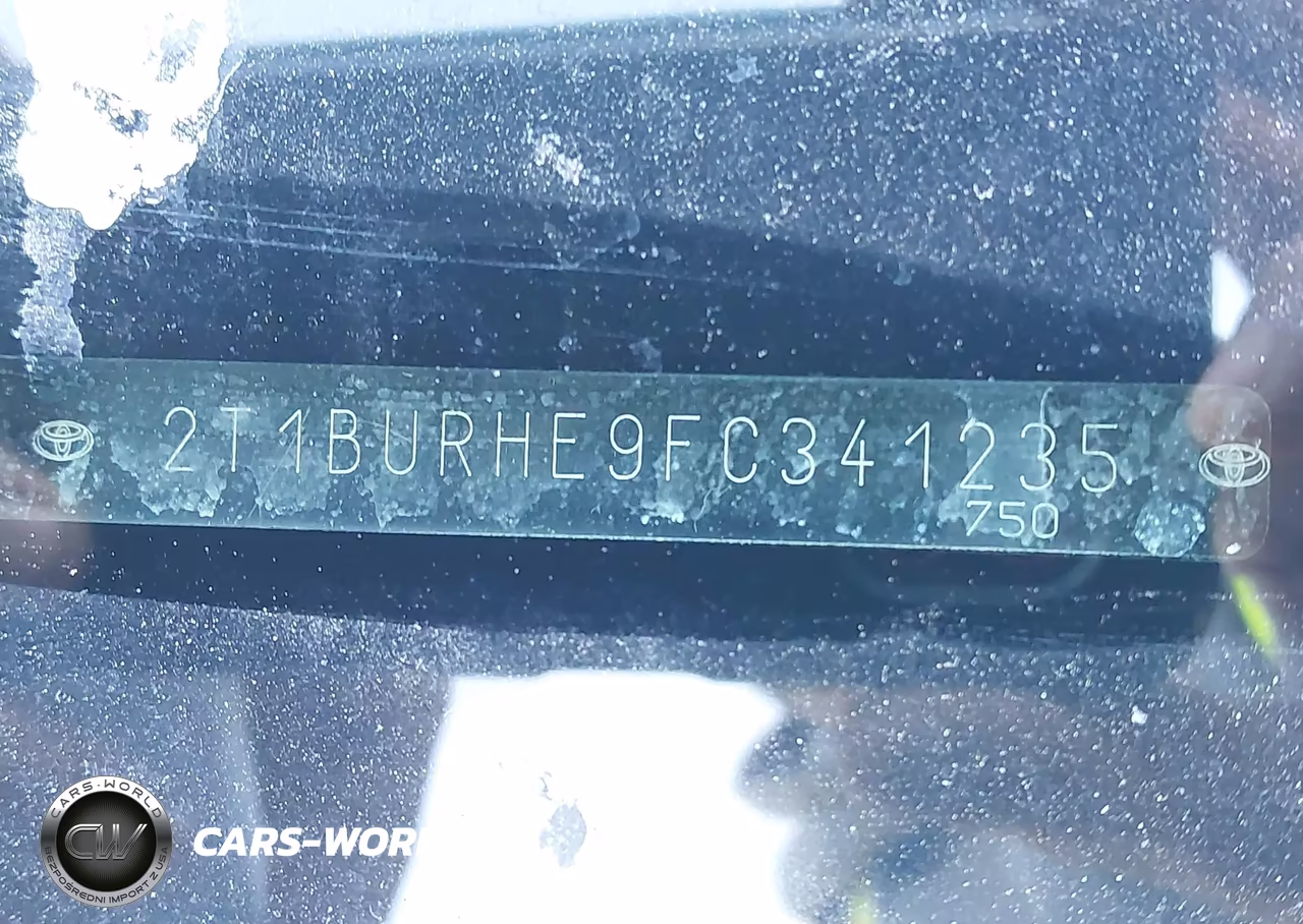 2015 Toyota Corolla S Plus VIN:2T1BURHE9FC341235 - 17