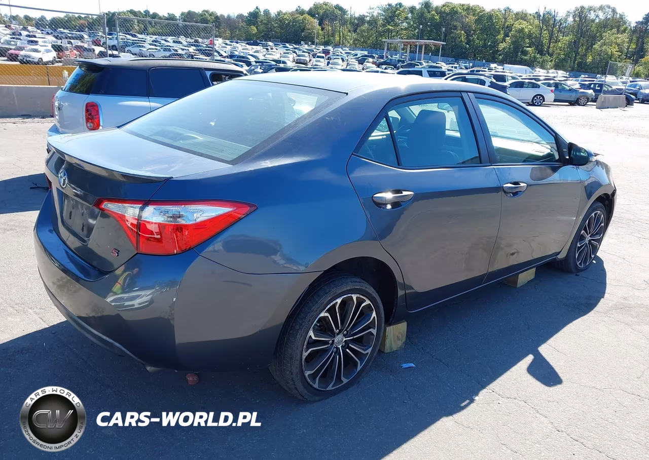 2015 Toyota Corolla S Plus VIN:2T1BURHE9FC341235 - 4