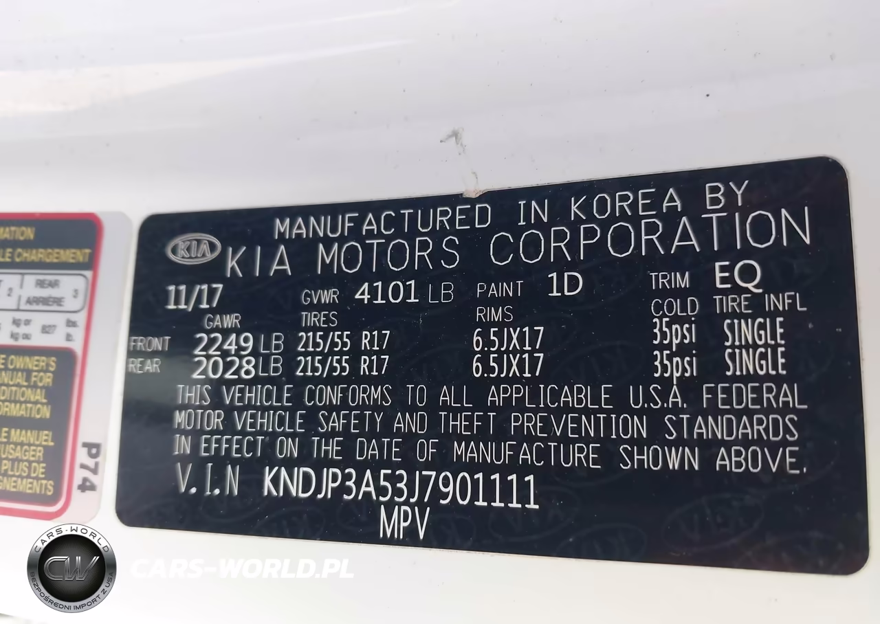 2018 Kia Soul + VIN:KNDJP3A53J7901111 - 9