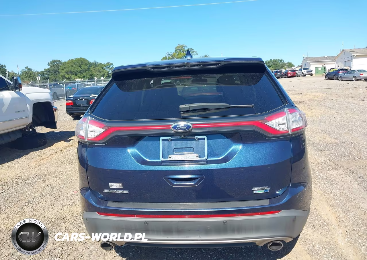 2017 Ford Edge Sel VIN:2FMPK4J92HBB45253 - 16