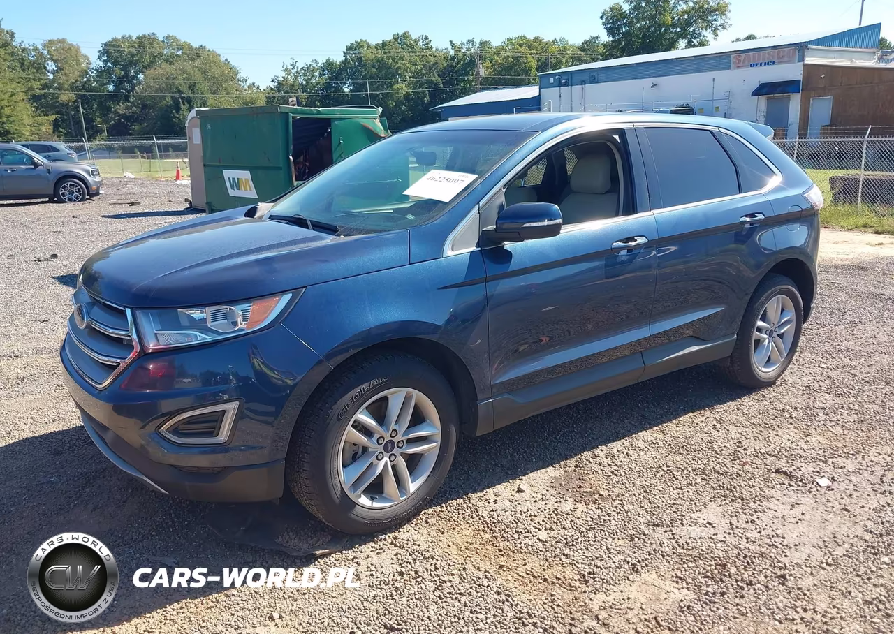 2017 Ford Edge Sel VIN:2FMPK4J92HBB45253 - 2
