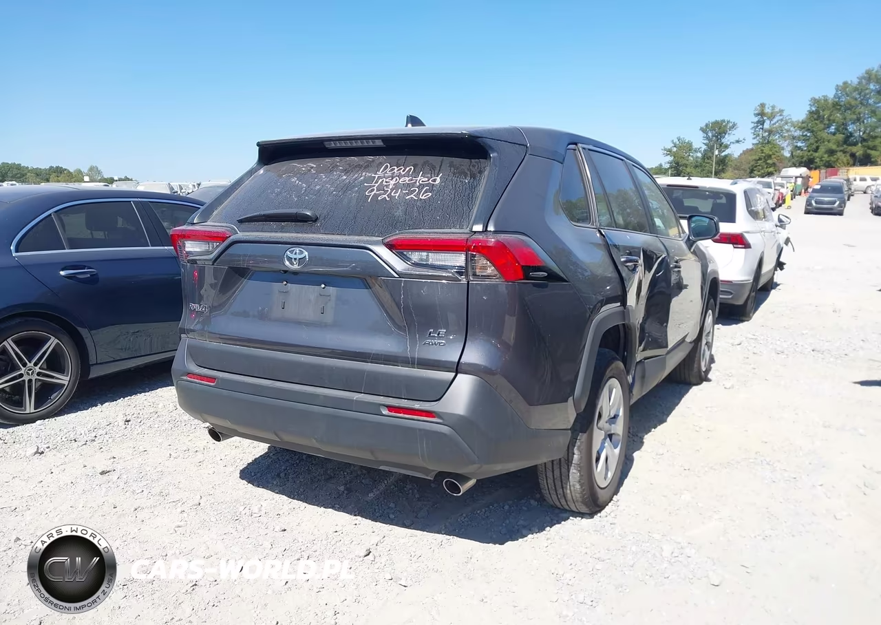 2025 Toyota Rav4 Le VIN:2T3F1RFVXSW549878 - 4