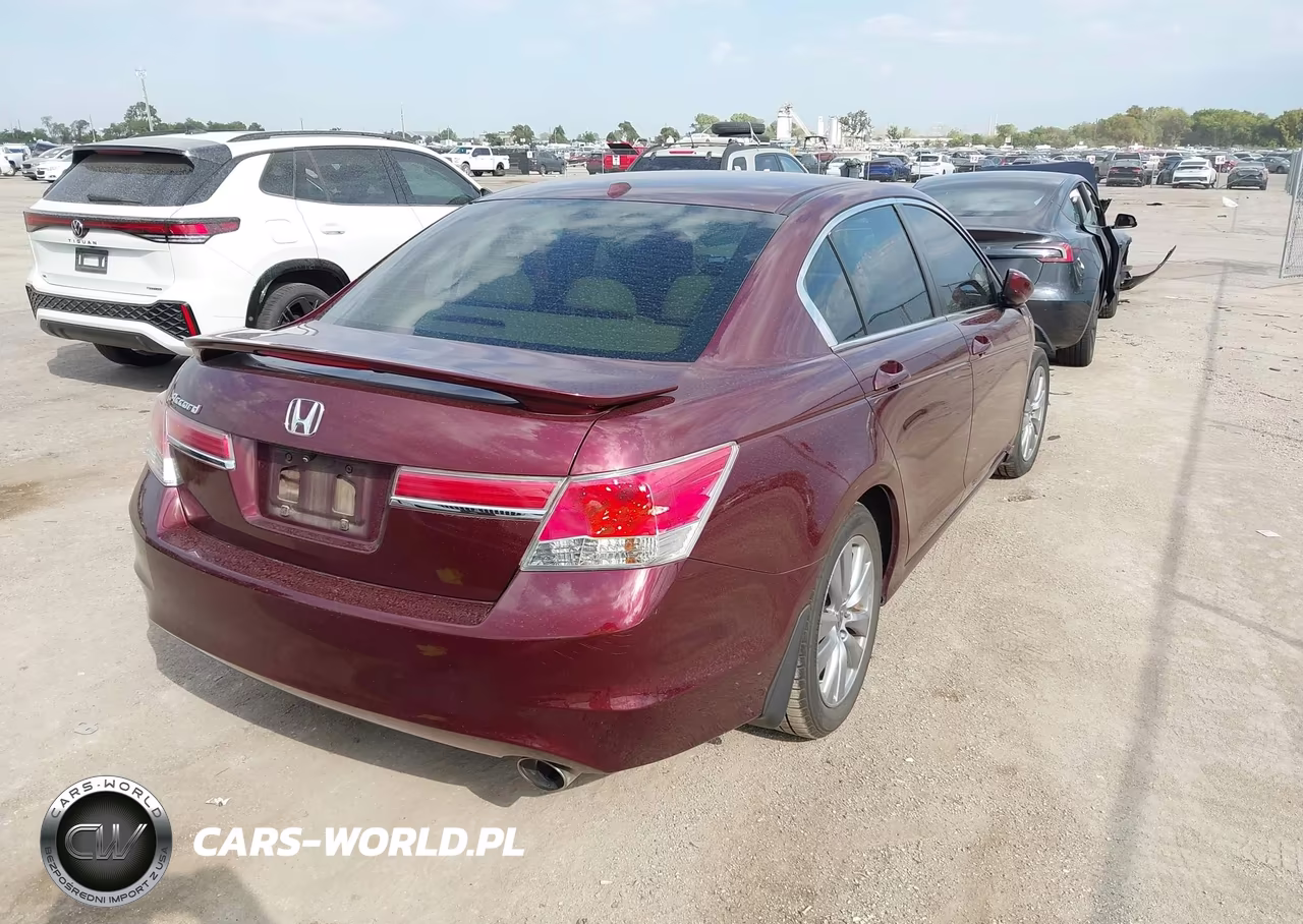2012 Honda Accord 2.4 Ex-L VIN:1HGCP2F85CA121740 - 4