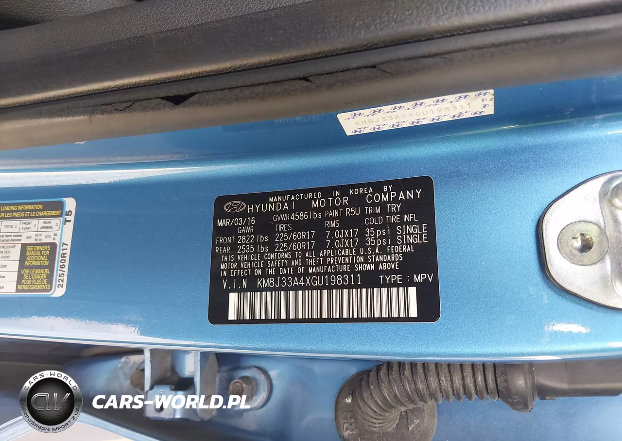 2016 Hyundai Tucson Se VIN:KM8J33A4XGU198311 - 9