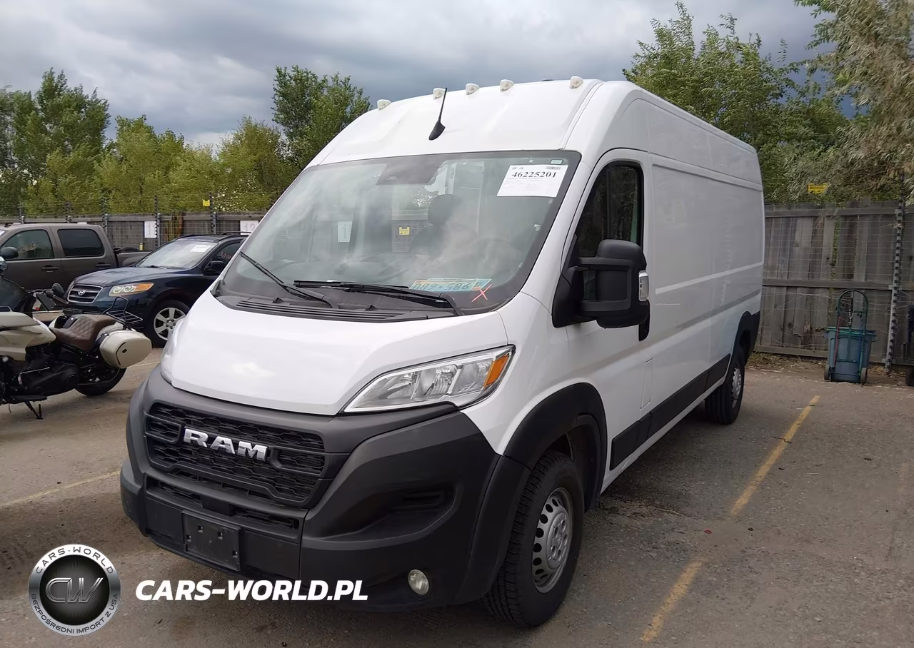 2025 Ram Promaster 2500 Tradesman High Roof 159 Wb W-Pass Seat VIN:3C6LRVDGXSE507285 - 2