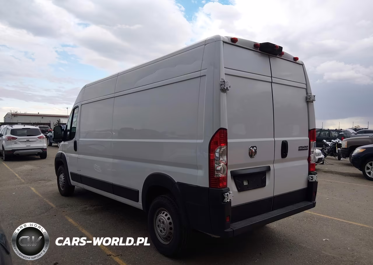 2025 Ram Promaster 2500 Tradesman High Roof 159 Wb W-Pass Seat VIN:3C6LRVDGXSE507285 - 3