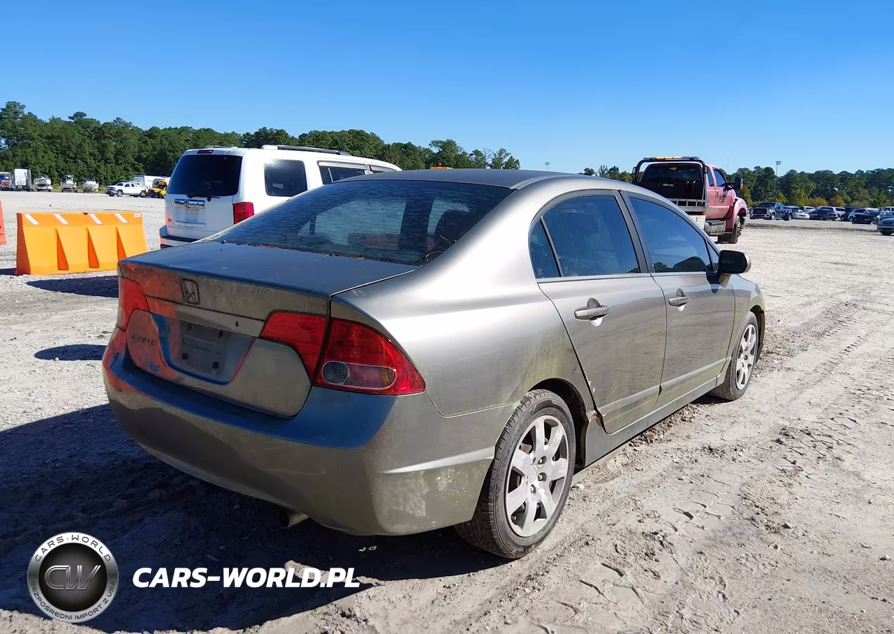 2007 Honda Civic Lx VIN:1HGFA16587L088550 - 4