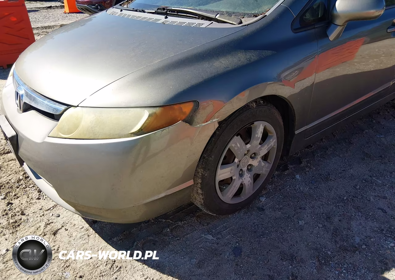 2007 Honda Civic Lx VIN:1HGFA16587L088550 - 6